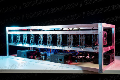 Майнинг-ферма на видеокартах NVIDIA GeForce RTX 3060 Ti LHR по низкой цене с доставкой по России