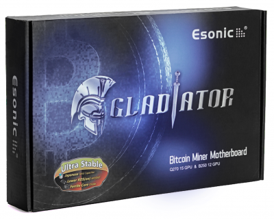 Материнская плата ESONIC B250-BTC-Gladiator